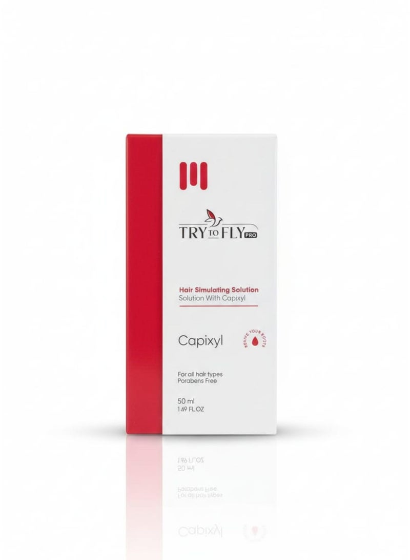 TryToFly hair simulating solution solution with capixyl for all hair types Parabens free 50ml - Image 2
